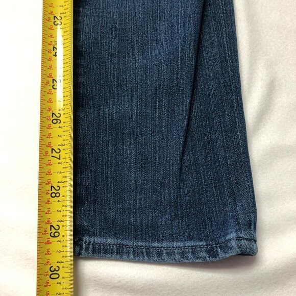 AG Adriano Goldschmied The Prima Mid-Rise Cigarette Blue Jean 27R - Picture 12 of 13